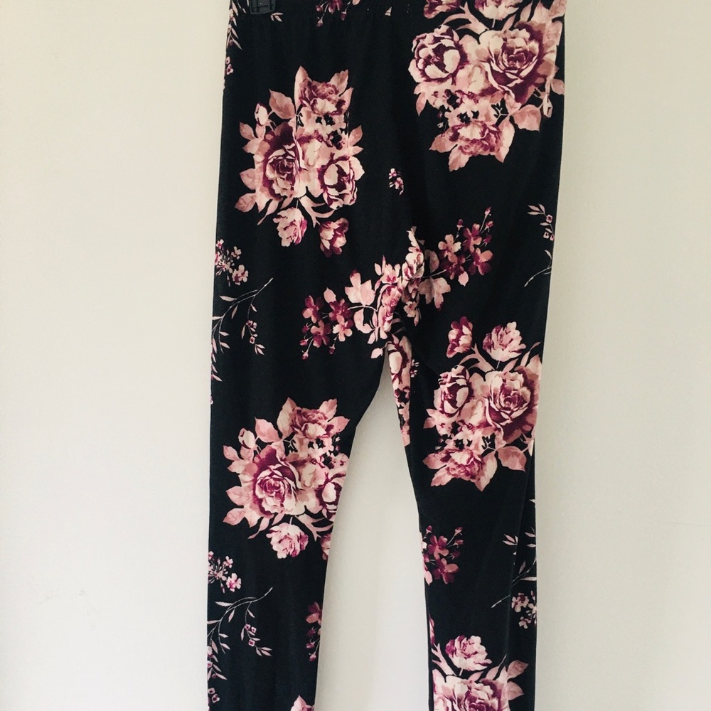Floral Print Leggings